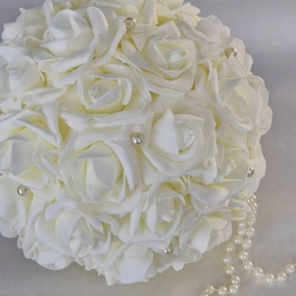 Flower Girl Crown and Floral Ball - Picture 6 of 14